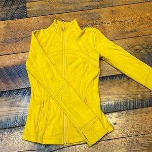 Lululemon Yellow Define Jacket Size 4